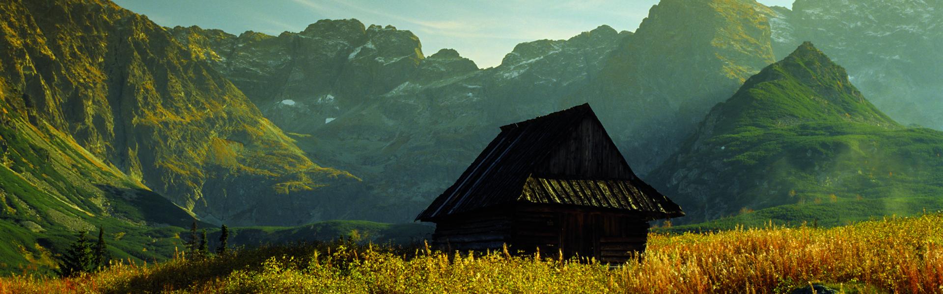 Die Gąsienicowa-Alm in der Tatra