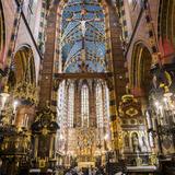 Obrazek: Wnętrze Bazylika Wniebowzięcia Najświętszej Maryi Panny (Kościół Mariacki) Kraków