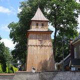 Image: The bell-tower of St. Catherine’s Church in Tenczynek