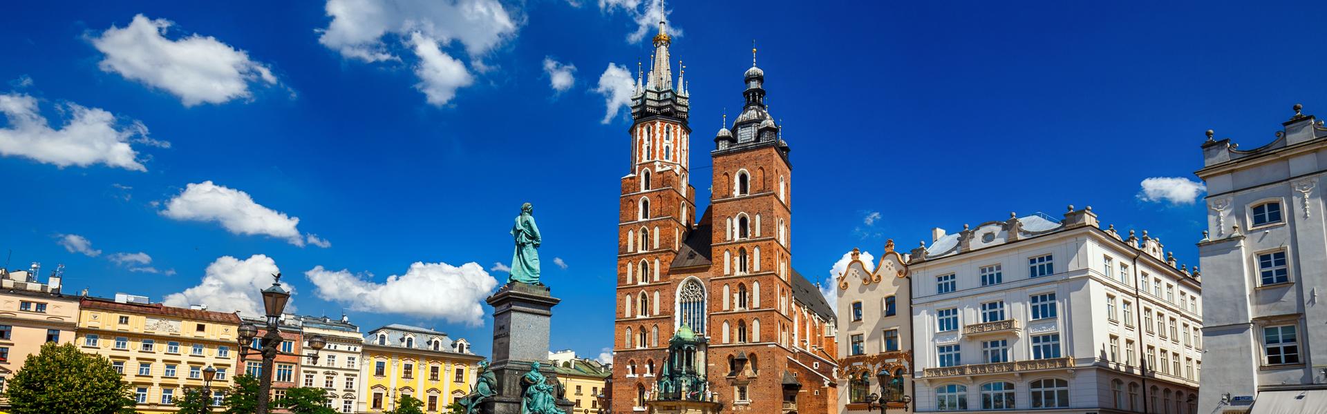 Obrazek: Kościół Mariacki – jeden z najwspanialszych zabytków Krakowa i przykład sztuki gotyckiej. 800 lat historii