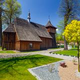 Bild: Die Hilfskirche der Geburt der Heiligen Jungfrau Maria in Jodłownik