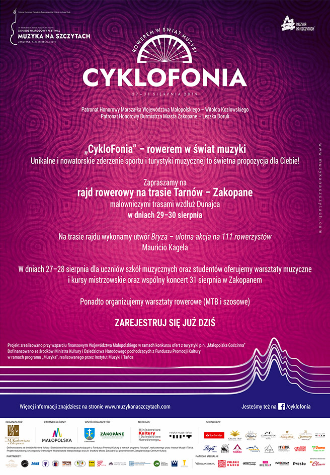 Cyklofonia - plakat
